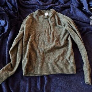 J Crew Sweater Green